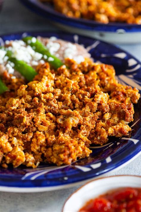 Huevos Con Chorizo Chorizo And Eggs