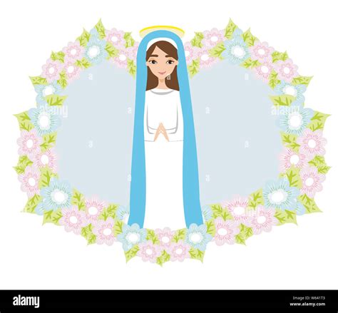 Holy Mary Icon Stock Photo Alamy