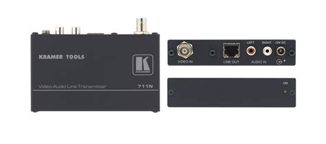 711N Composite Video & Stereo Audio over Twisted Pair Transmitter