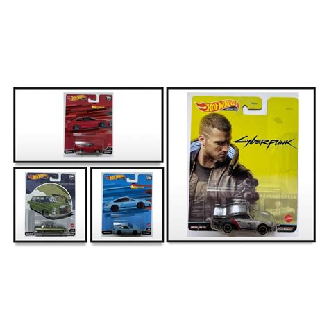 Hot Wheels Premium Porsche 911 Turbo Mercedes Benz 280 SEL C63 Porsche 911 GT3 RS D10