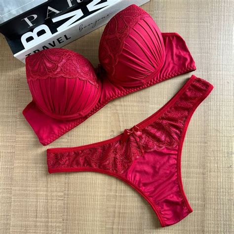 kit Conjuntos Lingerie Todo em Poliamida Rendado Calcinha Conforto Moda Íntima Shopee