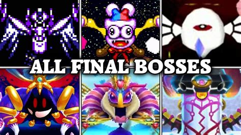 Evolution Of Final Boss Fights In Kirby Games Racer Lt