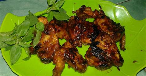 resep membuat ayam bakar pedas manis gurih resep masakan  makanan