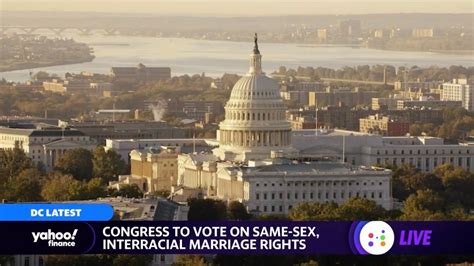Congress To Vote On Same Sex Interracial Marriage Rights YouTube