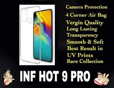 Silicon Infinix Hot Transparent Mobile Back Cover At Piece In Jaipur