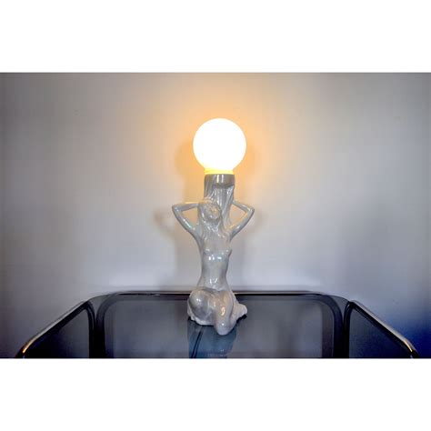 Lamp Naked Woman Ceramic Italy Etsy
