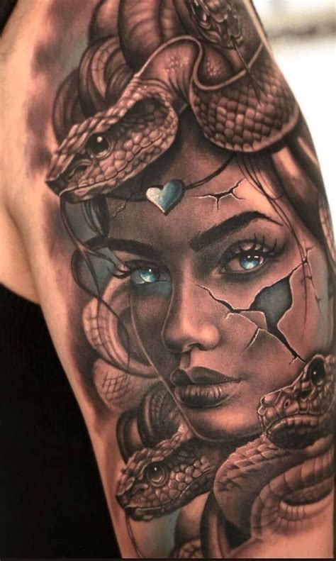 Stunning Medusa Tattoos Meanings Tattoo Ideas Tattoo Design