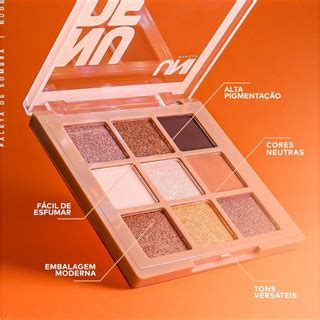 Paleta De Sombras Nude Pallete Unimakeup Shopee Brasil