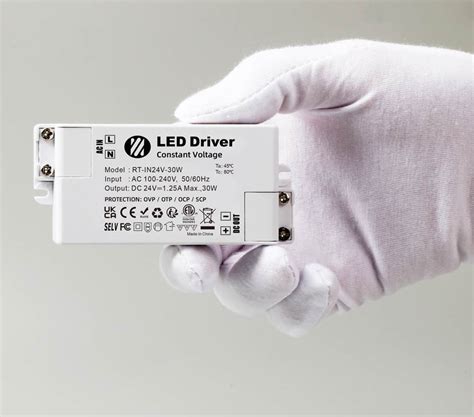 24v 30 Watt Led Driver Ip20 Reel Tech Direct