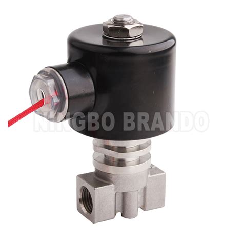 Very High Temperature Steam Hot Water Stainless Steel Solenoid Valve V V