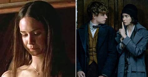 Too Hot For Hogwarts Fantastic Beasts Lead Actress Exposed In Topless