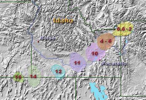 Yellowstone Eruption Map London Top Attractions Map