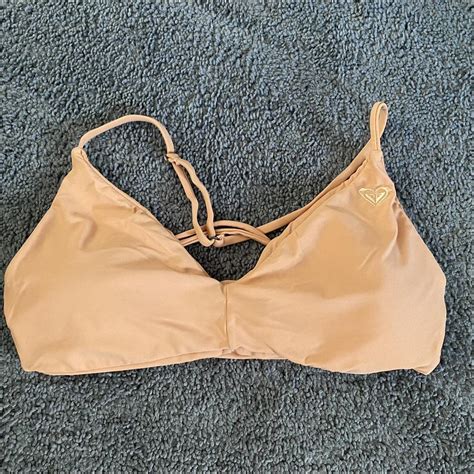 Roxy Bikini Top In Ogre At Condition Depop