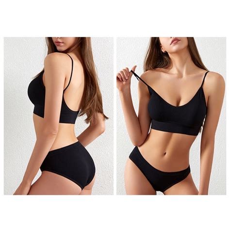 Women S Lingerie Set Two Piece Bra Panties Shopee Malaysia