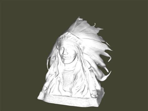 Stl Files For 3d Printing 3d Native American 3d Print Stl 3d Printer Files Digital Download