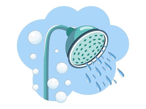 Ilustración De Vector De Boceto De Garabato Dibujado A Mano Con Baño Y