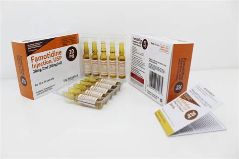 Famotidine Injection 20mg Manufacturer Supplier PAN In India