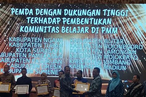 Dinas Pendidikan Kabupaten Blitar Raih Penghargaan Implementasi