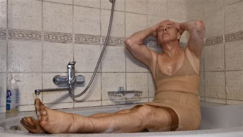 Sissy In Cummy Nylon Sissy Slut Quickie Cumshot In Nude Lingerie And Bath Relax Manyvids