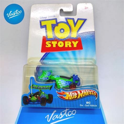 Jual Hot Wheels Disney Pixar Toy Story 3 Rc To Go Character Cars T8550 Shopee Indonesia