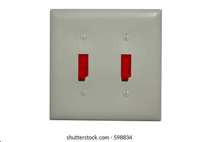 Light Switch Red Stock Photo 598834 | Shutterstock