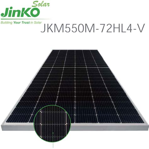 Jinko Mono Solar Panel P Type 550w 555w Pv Modules For Home Solar