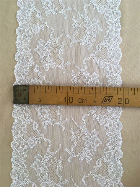 White Elastic Lingerie Lace Trim Lace Trim Lace Fabric From