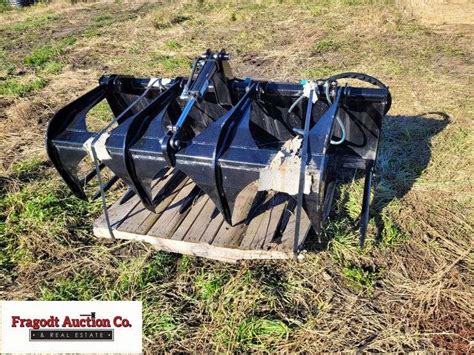 Midsota 72 Manure Bucket With Grapple Universal Hookups Hoses And
