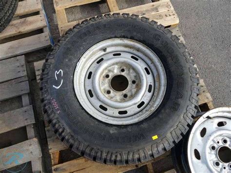 2000 Goodyear Workhorse 23575r15 Tire With Wheel And 15 Wheel