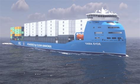 Yara Eyde Worlds First Ammonia Powered Container Ship