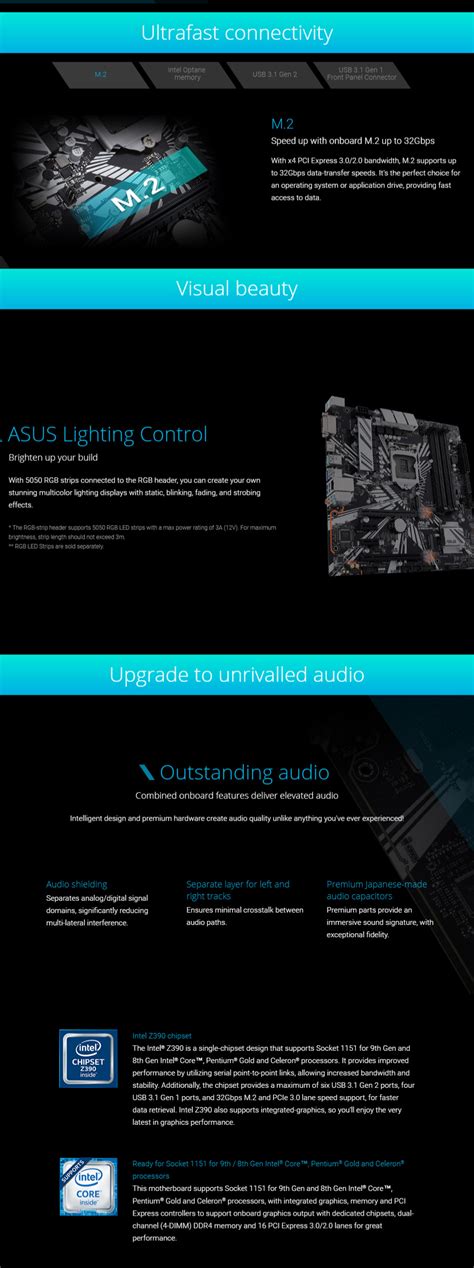 Buy ASUS Prime Z390M Plus Motherboard [PRIME-Z390M-PLUS] | PC Case Gear ...