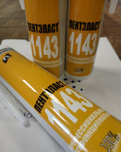 Клей-герметик Пентэласт-1143 тип Б (310 мл) | Новый композит