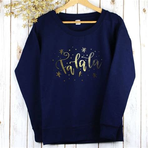 Ladies Christmas Jumper Fa La Lachristmas Betty Bramble Ladies