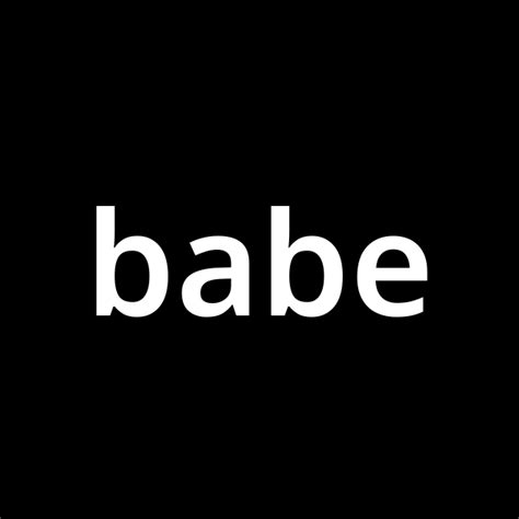 ベイブ babe とは カタカナ語の意味発音類語辞典