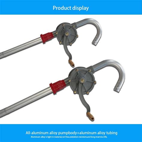 Kpecps 10 Gpm Rotary Hand Crank Oil Barrel Pump Ubuy India