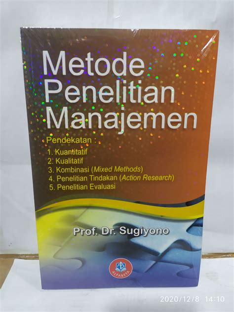 Metode Penelitian Manajemen Prof Dr Sugiyono Lazada Indonesia