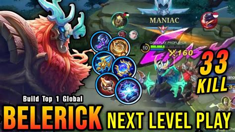 33 Kills MANIAC Next Level Play Belerick With Mage Build Build