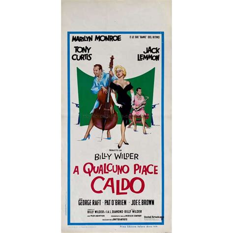 SOME LIKE IT HOT Italian Movie Poster X In R