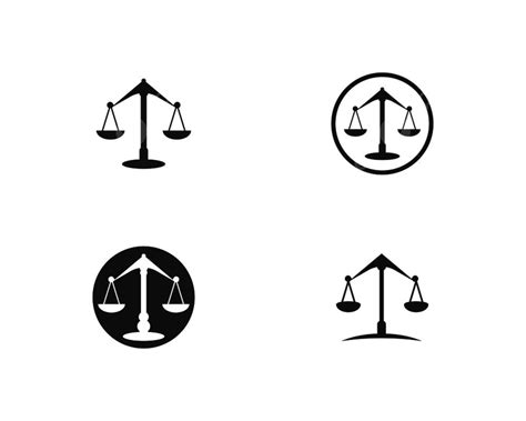 Law Logo Vector Hd Images Law Logo Vector Template Balance Icon