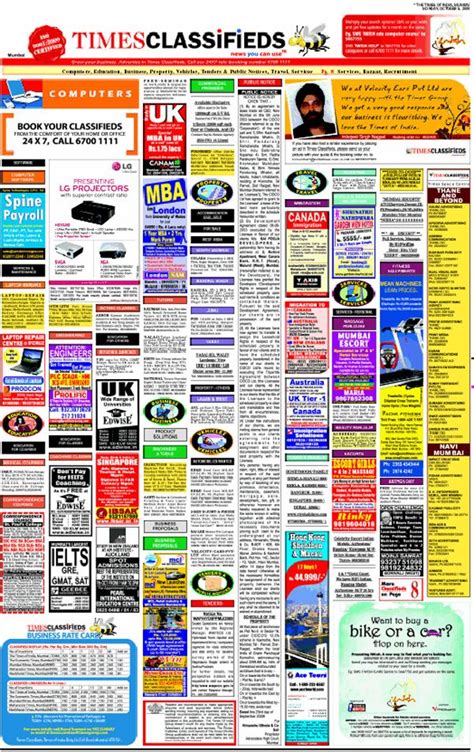 Times Of India Advertisement Booking Now Publish Toi Ads Online At Lowest Rates