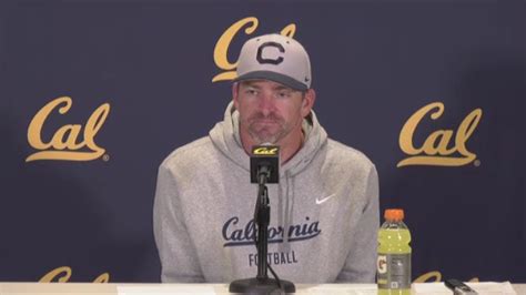 Cal Head Coach Justin Wilcox Talks After 24 21 Win Over Asu 93023