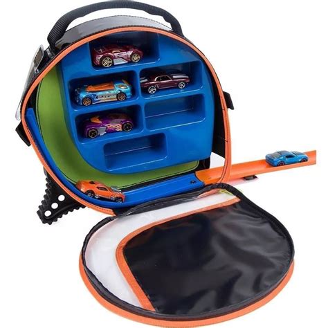 Ditudotem Mochila De Costas Escolar Infantil Menino Hot Wheels Lançador