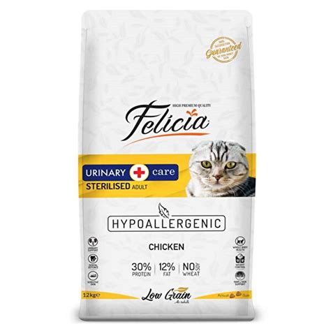 Felicia Tavuklu Kısırlaştırılmış Yetişkin Kedi Maması 12 Kg Fiyatları