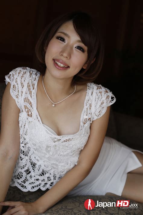 Sweet Japanese Girl Seira Matsuoka Models In Sexy Lingerie White Dress Nude CoedCherry