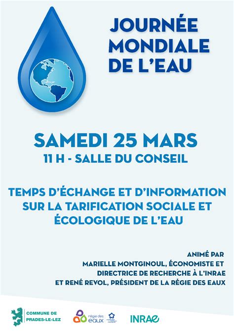 JournÉe Mondiale De Leau Montpellier Méditerranée Métropole