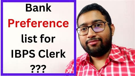 Bank Preference List For IBPS Clerk 2023 YouTube