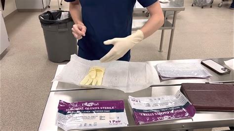 Sterile Gloving Youtube