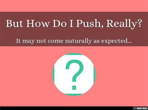 Baby Birth Pushing Ppt
