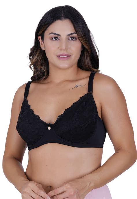 Sutiã Magic Renda Concept Lingerie Preto