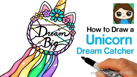 How To Draw A Cute Dreamcatcher